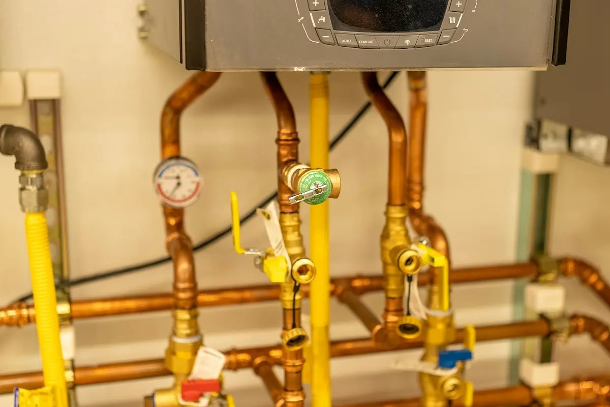 Licensed technician providing Water Heater Installation for a homeowner in Garrett